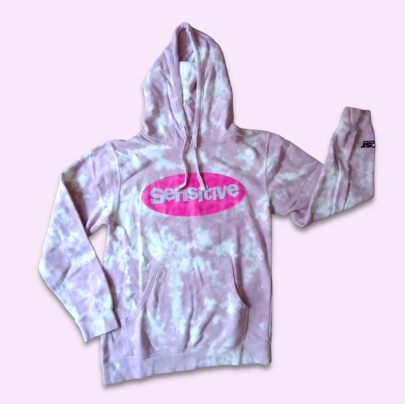 BSR BY SAMII RYAN Sensitive Tie dye Oversized Hoodie Size S - Picture 2 of 6